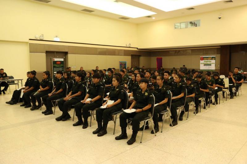 3. ปฐมนิเทศและรับรายงานตัวนักศึกษาวิชาทหาร ประจำปีการศึกษา 2562